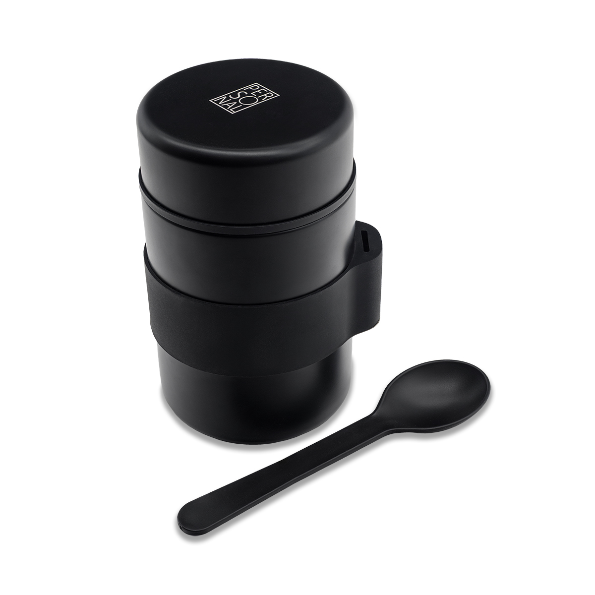 R08461.02 - Pojemnik próżniowy 460 ml Vajxo, czarny 