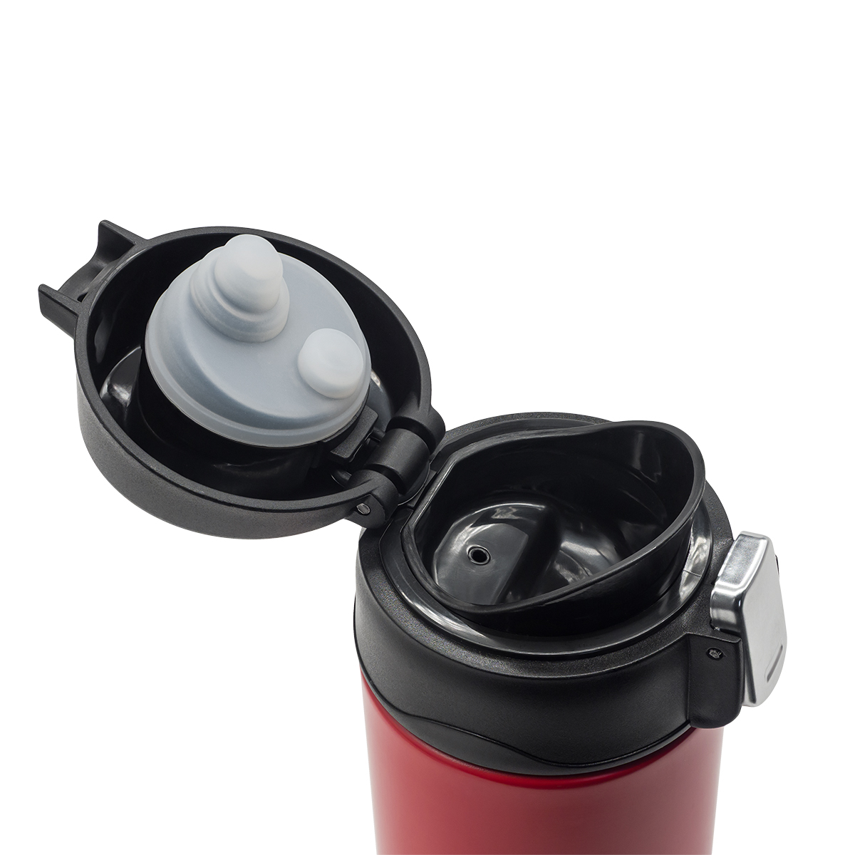 R08479.08 - Kubek termiczny Bergen 340 ml, czerwony 