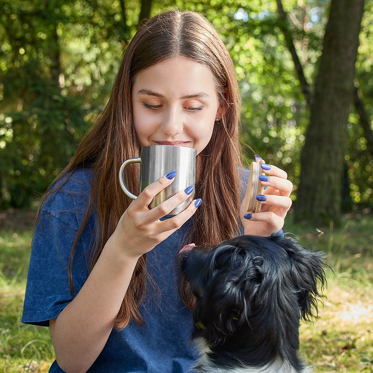 R08481.01.O - Kubek stalowy Maloy 350 ml , srebrny 