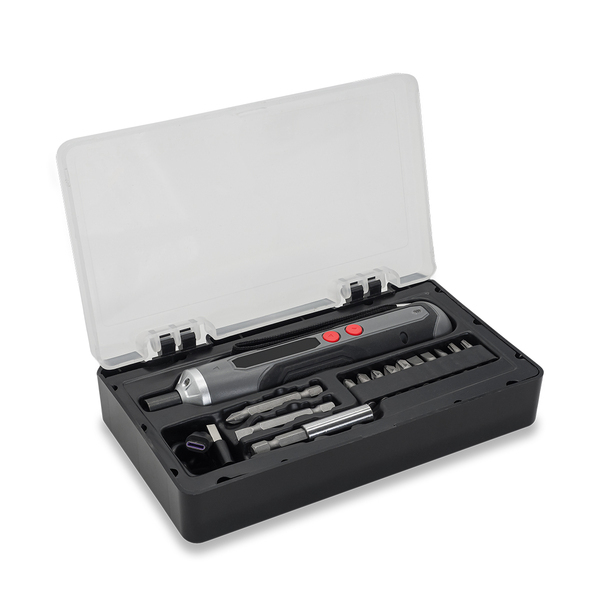 R17730.02 - Wkrętak akumulatorowy Bruno, czarny 