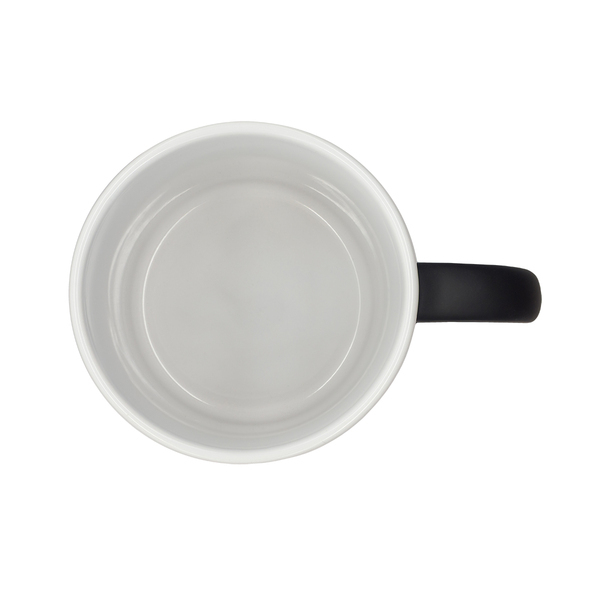 R85326.02 - Kubek ceramiczny Velutti 350 ml, czarny 