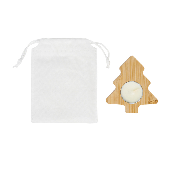 X08872.13 - Świecznik ze świeczką tealight Comet, beżowy 