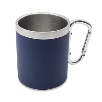 R08463 - Kubek stalowy Magaro 300 ml, granatowy 