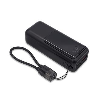 R64389 - Power bank 10000 mAh 22,5W Flexipower, czarny 